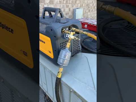 The Ultimate Recovery Setup!! #hvac #howtohvac #refrigerant #hvacrepairs