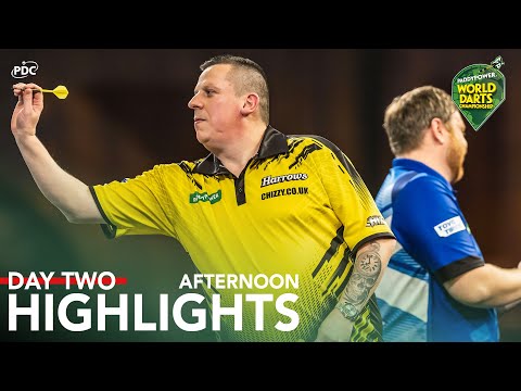 WINS ON DEBUT! | Day Two Afternoon Highlights | 2023/24 Paddy Power World Darts Championship